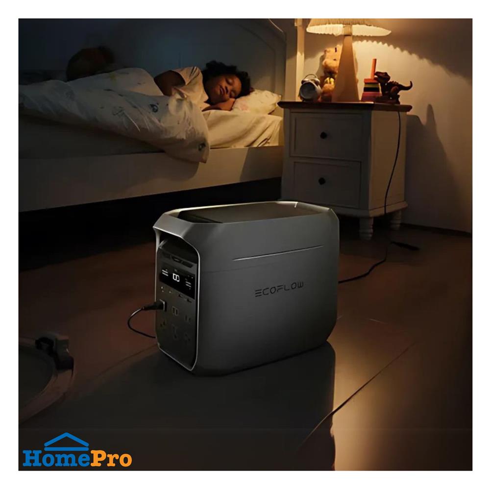 POWER BOX ECOFLOW DELTA 3 PLUS 1800 วัตต์ สีดำ