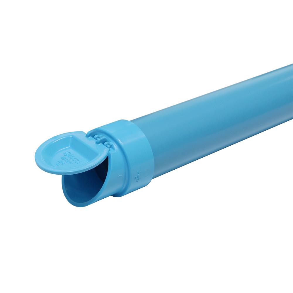 ฝาปิดปลายท่อน้ำทิ้ง PVC SCG 4 นิ้ว สีฟ้า