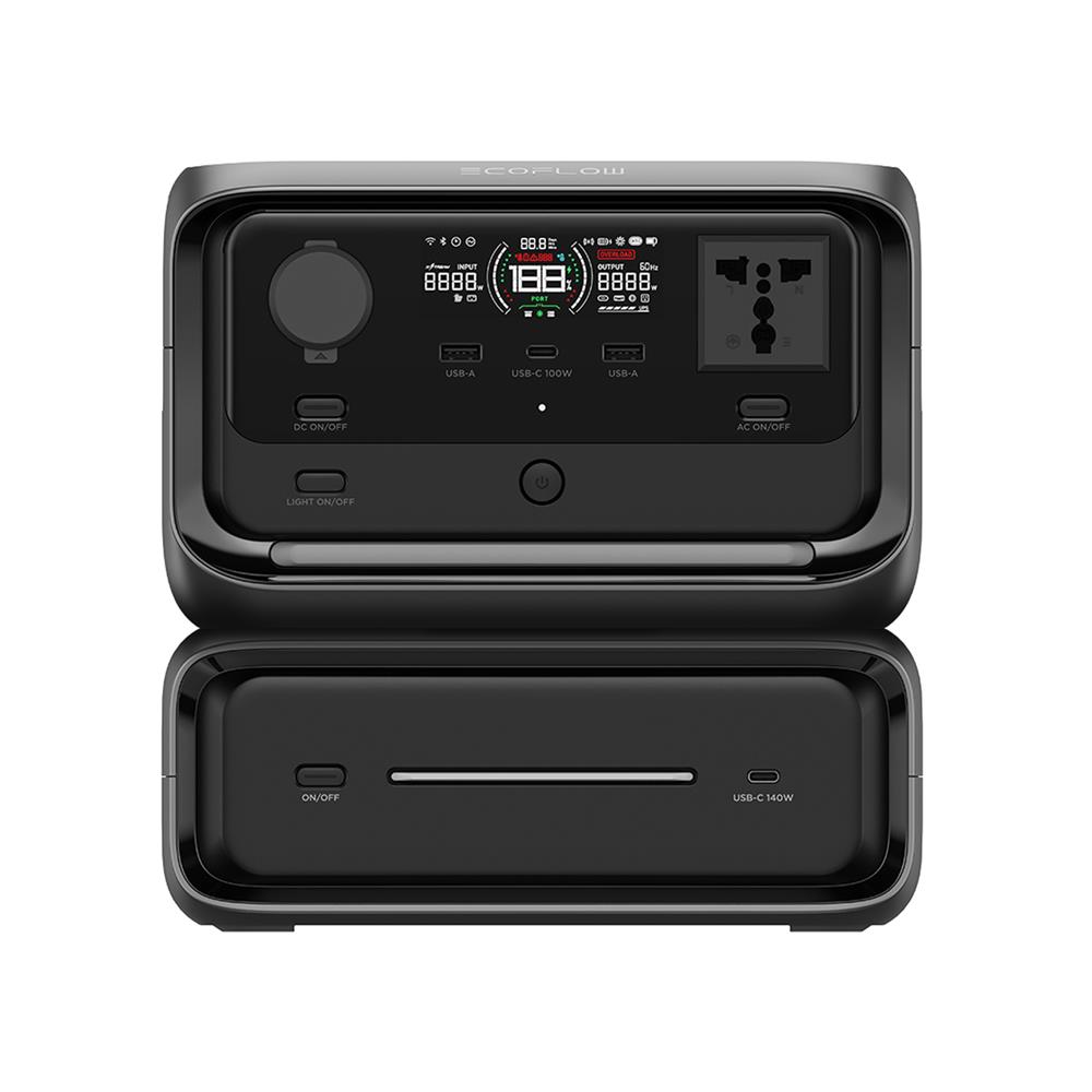 POWER BOX ECOFLOW RIVER 3 MAX 600 วัตต์ สีดำ_1