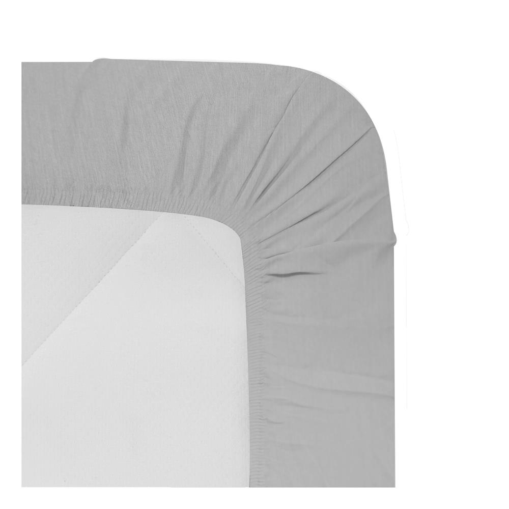 ชุดผ้าปูที่นอน 6 ฟุต (ชุด 6 ชิ้น) HOME LIVING STYLE SERENO สี LIGHT GREY