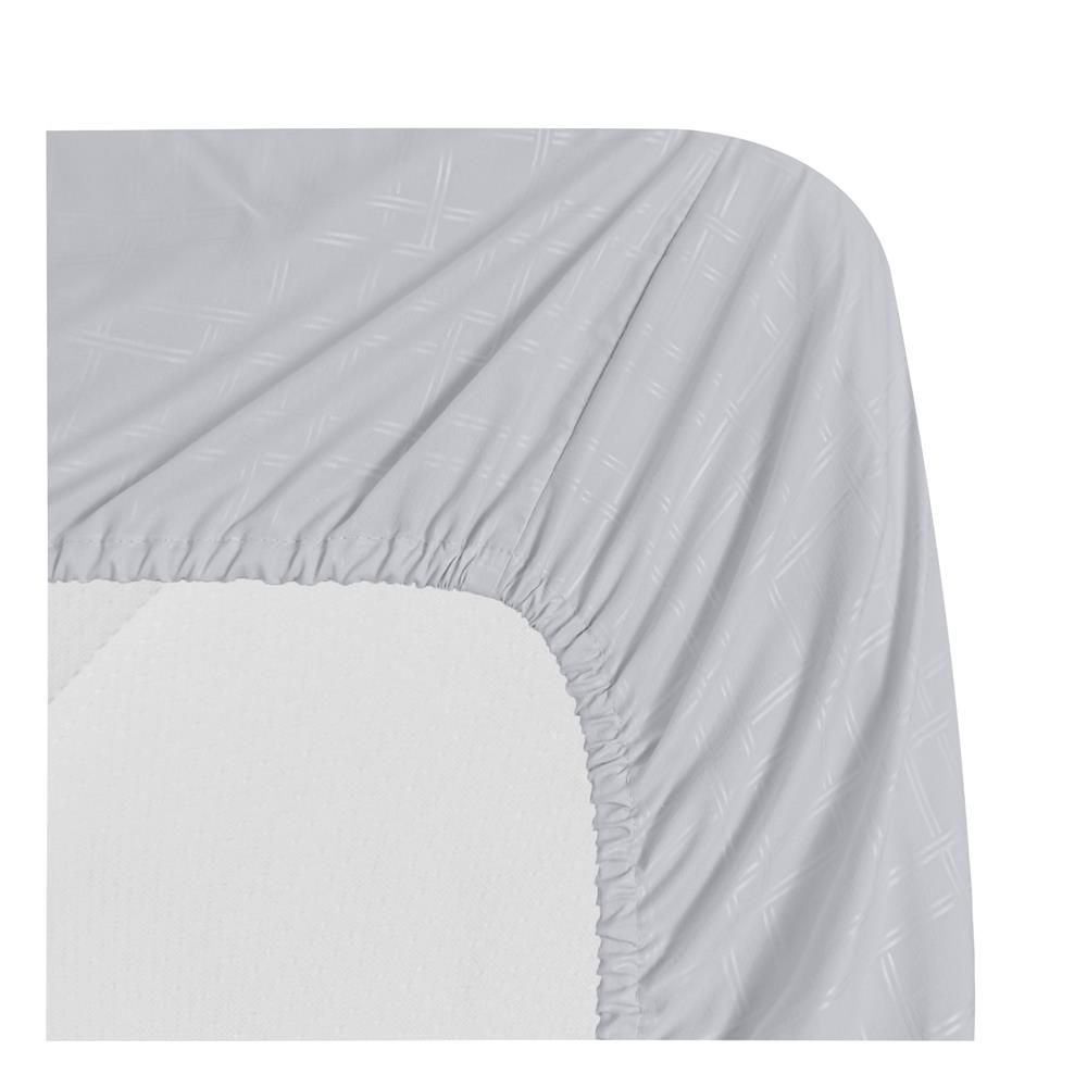 ชุดผ้าปูที่นอน 6 ฟุต (ชุด 6 ชิ้น) HOME LIVING STYLE LUTHER สี GREY