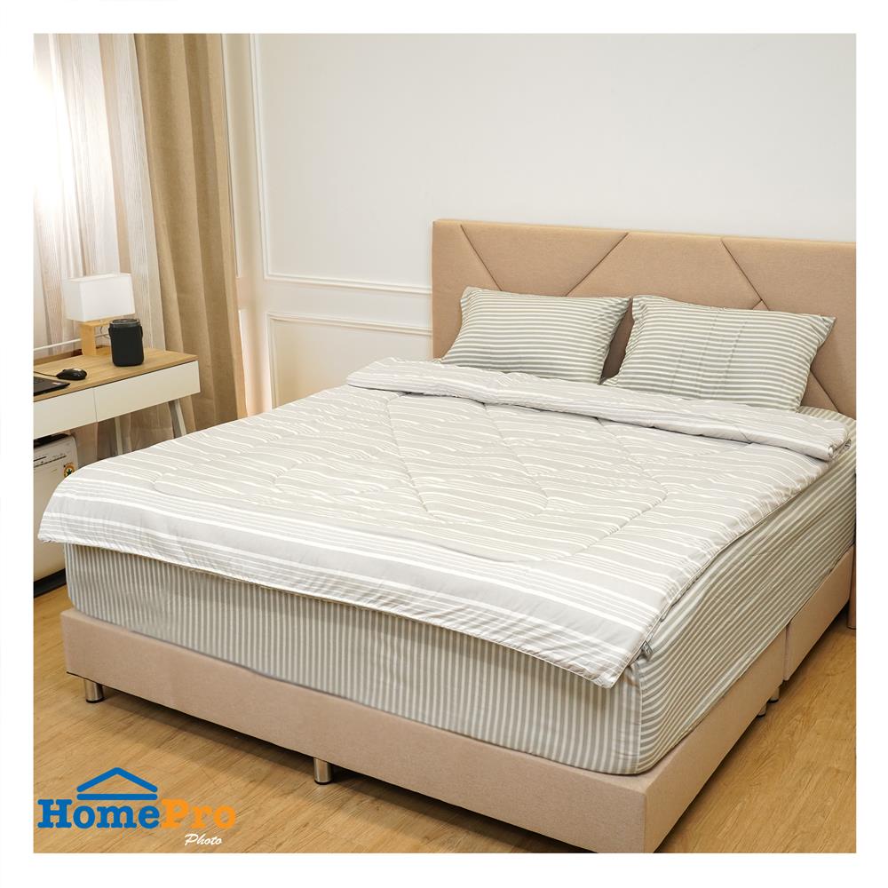 ผ้านวม HOME LIVING STYLE HORIZON 70x90 นิ้ว สี GREY