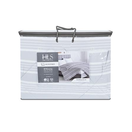 ผ้านวม HOME LIVING STYLE HORIZON 70x90 นิ้ว สี GREY_2