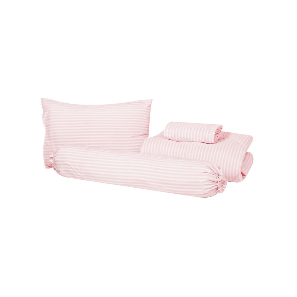 ชุดผ้าปูที่นอน 3.5 ฟุต (ชุด 4 ชิ้น) HOME LIVING STYLE LINEA สี PINK