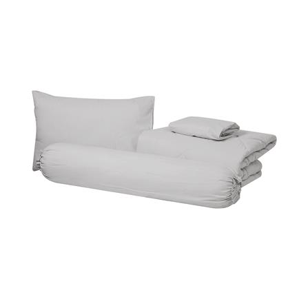 ชุดผ้าปูที่นอน 3.5 ฟุต (ชุด 4 ชิ้น) HOME LIVING STYLE SERENO สี LIGHT GREY_1