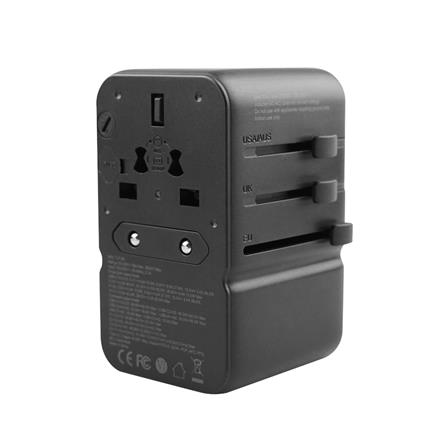 ปลั๊กแปลง 4 IN 1 UNIVERSAL TAKAMURA TUT-85 สีดำ_1