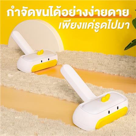แปรงรูดขนสัตว์เลี้ยงลายเป็ด PETUS_1