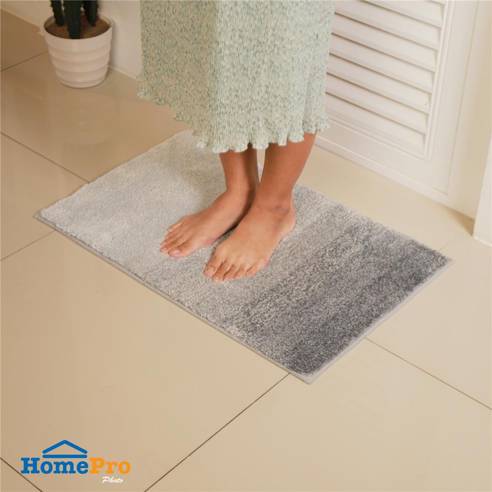 พรม HOME LIVING STYLE HARMONY 45X70 ซม. สีเทา