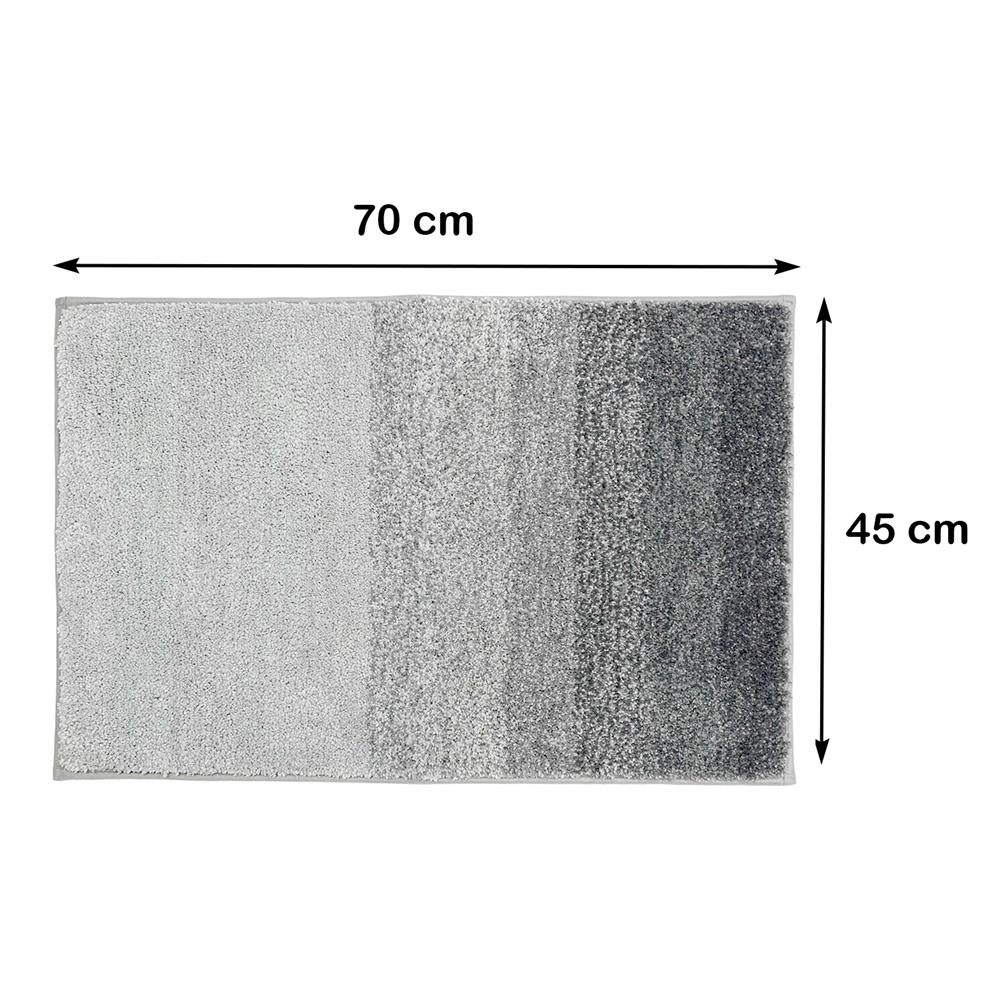 พรม HOME LIVING STYLE HARMONY 45X70 ซม. สีเทา