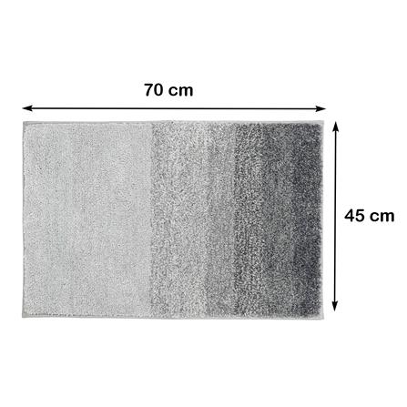 พรม HOME LIVING STYLE HARMONY 45X70 ซม. สีเทา_9