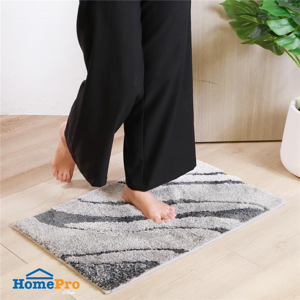 พรม HOME LIVING STYLE ORGAN 45X70 ซม. สีเทา