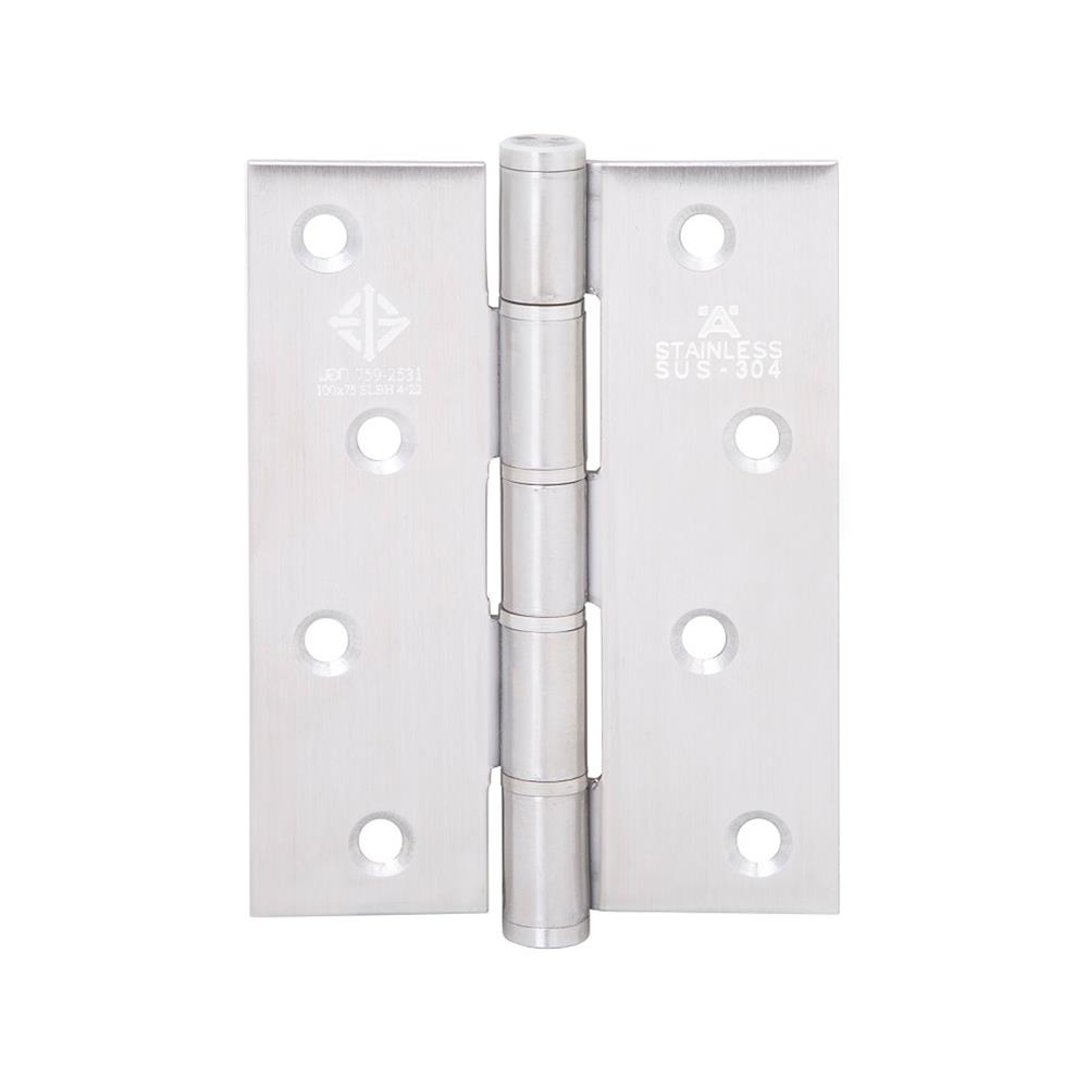 บานพับ 4X3 นิ้ว X 2 มม. HAFELE 489.04.019 สีสเตนเลส (แพ็ก 3 ชิ้น)