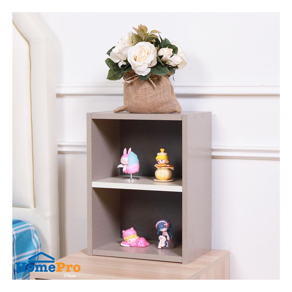 ตู้โล่ง 2 ชั้น FURDINI FINE 30 ซม. สีครีมผ้า