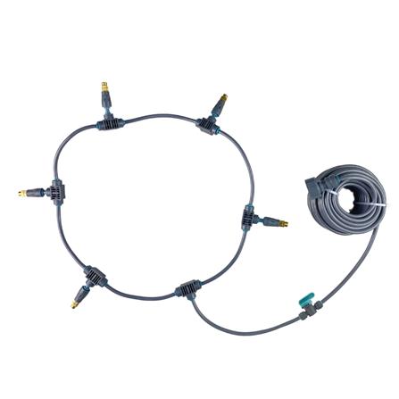 ชุดพ่นหมอก D.I.Y 5 หัว FUJIN FJ009 พร้อมสายไมโคร 6 มม.X10 ม._0