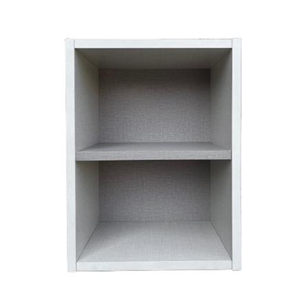 ตู้โล่ง 2 ชั้น FURDINI FINE 30 ซม. สีขาวผ้า/ครีมผ้า_1