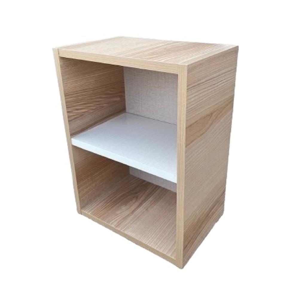 ตู้โล่ง 2 ชั้น FURDINI FINE 30 ซม. ลายไม้/ขาวผ้า/ครีมผ้า