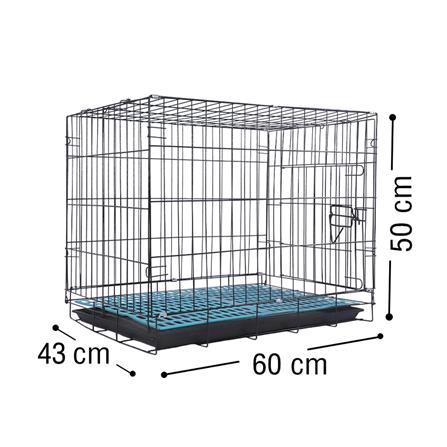 กรงกระต่าย PETUS 60 ซม. สีดำ_3