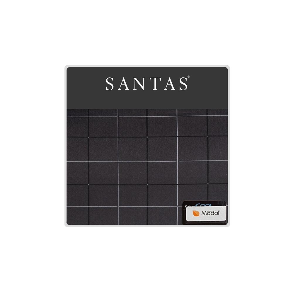 ชุดผ้าปูที่นอน 5 ฟุต (ชุด 5 ชิ้น) SANTAS MODAL TARTAN NIGHT DK