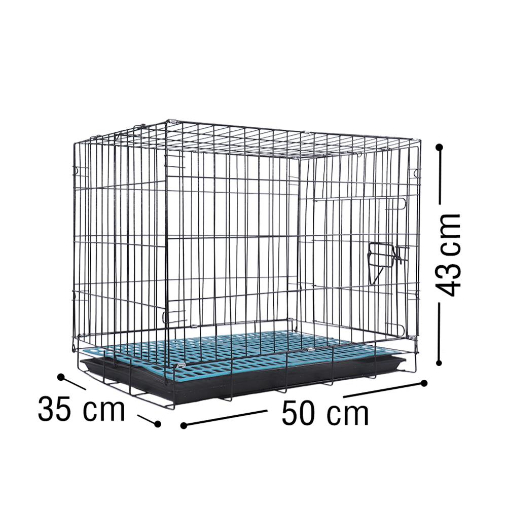 กรงกระต่าย PETUS 50 ซม. สีดำ