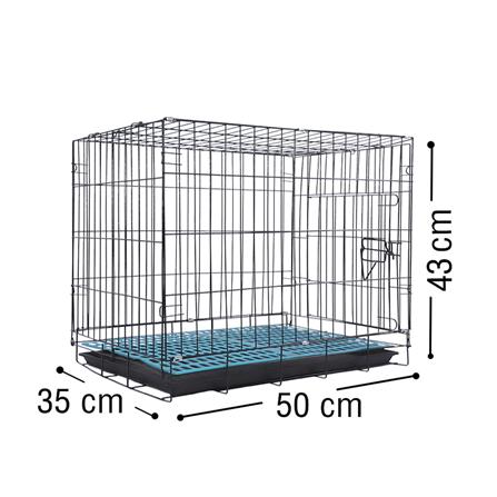 กรงกระต่าย PETUS 50 ซม. สีดำ_3