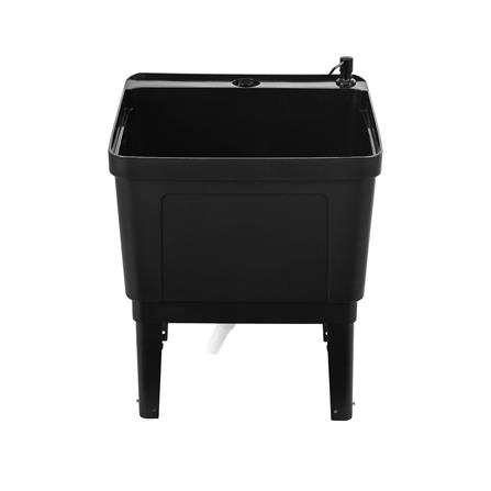 ซิงค์ขาตั้งพลาสติก 1 หลุม INFO BS5048 สีดำ_0