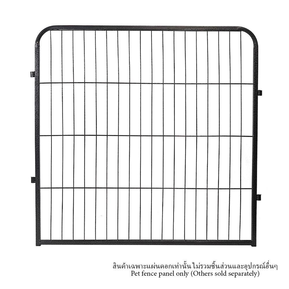 แผ่นคอกสุนัข PETUS 80 ซม. สีเทา