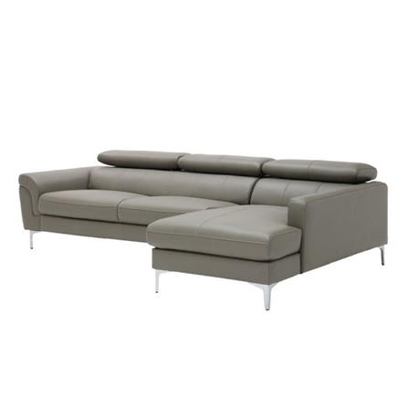 โซฟาเข้ามุมขวา SB FURNITURE GEEZER 19236743 สีเทาอ่อน_1