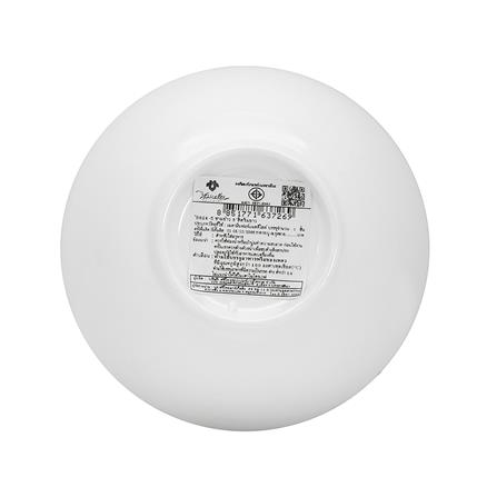 ชามข้าวเมลามีน 5 นิ้ว VANDA CLASSIC สีครีมขาว_3