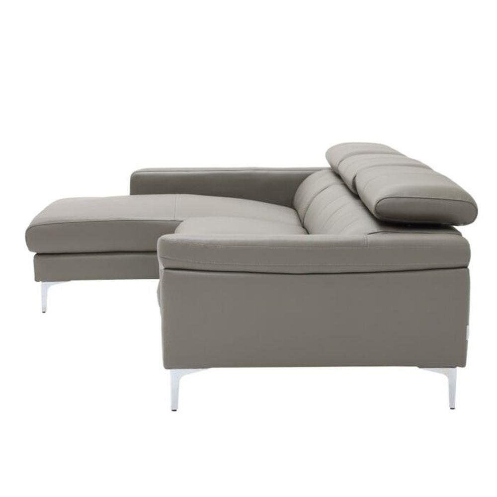 โซฟาเข้ามุมซ้าย SB FURNITURE GEEZER 19236742 สีเทาอ่อน