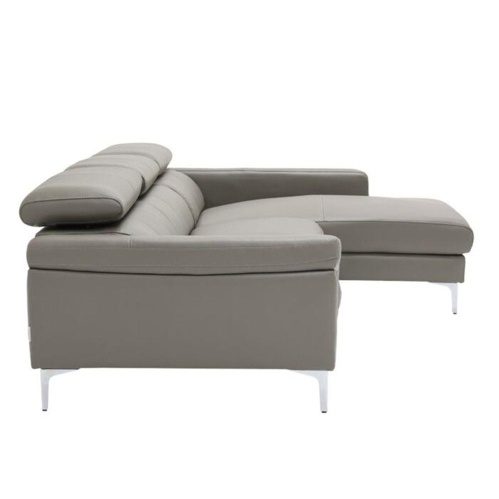 โซฟาเข้ามุมซ้าย SB FURNITURE GEEZER 19236742 สีเทาอ่อน