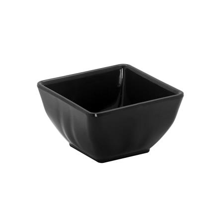 ชามเหลี่ยมเมลามีน 3.25 นิ้ว SUPERWARE CATERING สีดำ_1