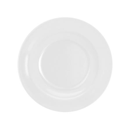 จานเมลามีนลึก 8 นิ้ว VANDA สีครีมขาว_2