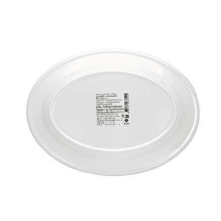 จานเปลเมลามีน 12 นิ้ว VANDA สีครีมขาว_3