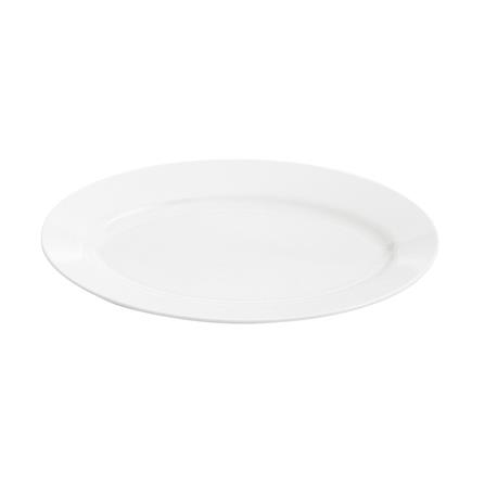 จานเปลเมลามีน 8 นิ้ว VANDA สีครีมขาว_1