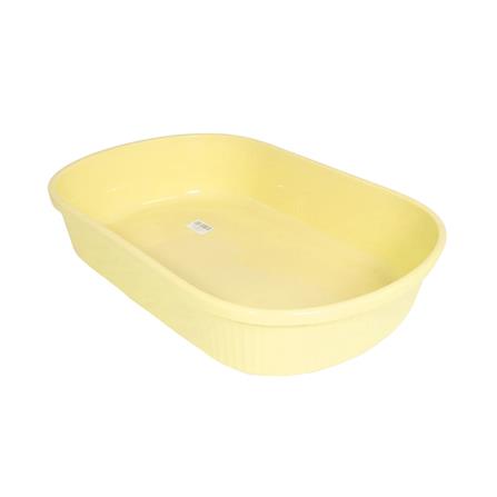 กระบะทรายแมว PETUS 55 ซม. สีเหลือง_0