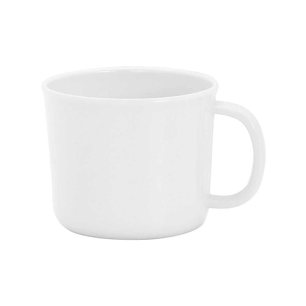 ถ้วยหูเมลามีน 350 มล. VANDA CLASSIC สีครีมขาว