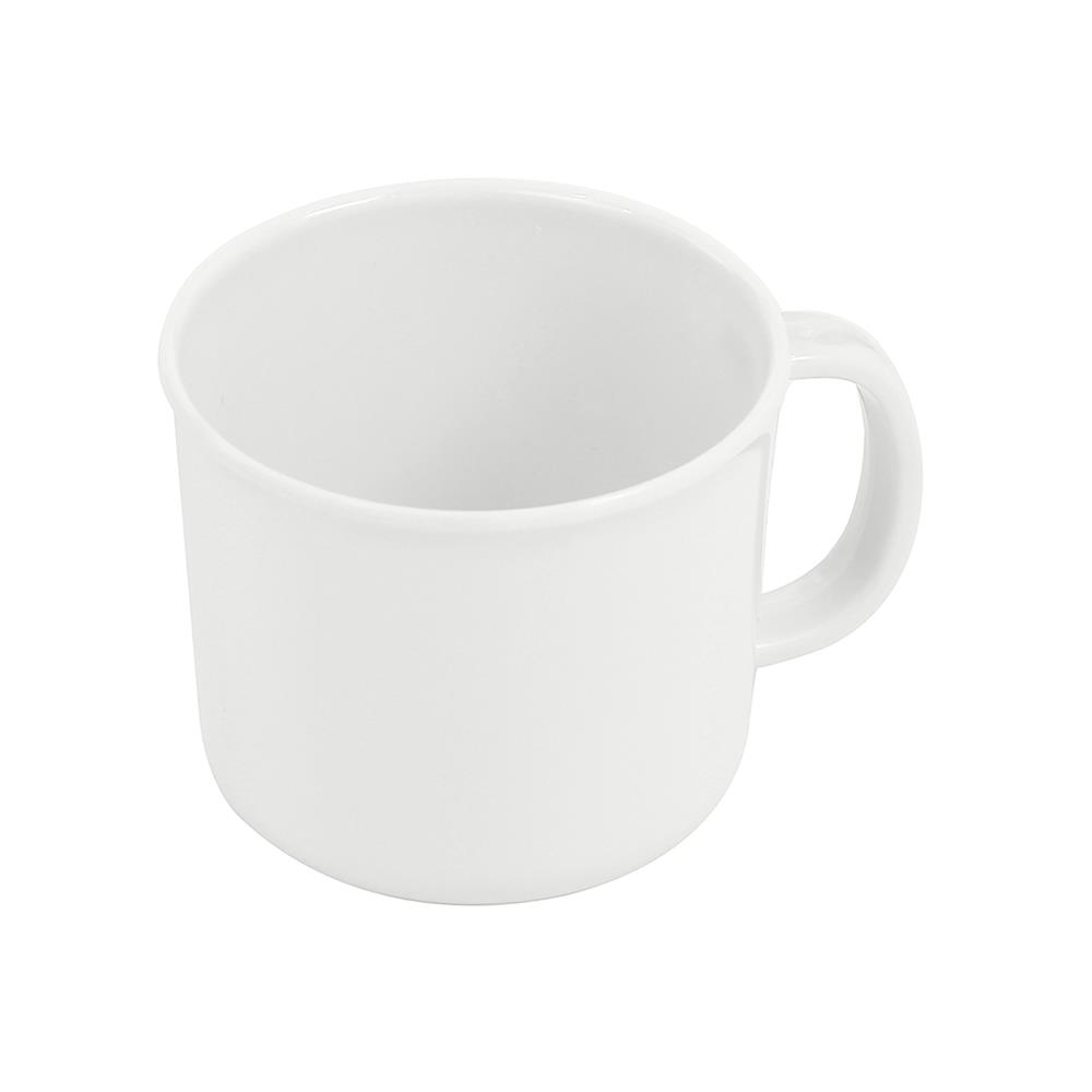 ถ้วยหูเมลามีน 350 มล. VANDA CLASSIC สีครีมขาว