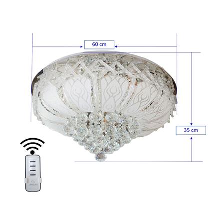 ไฟถาด LED NEOLIGHT 98541-600 36 วัตต์ DAYLIGHT/COOL WHITE/WARM WHITE สีขาว/เงิน 1 หัว_5