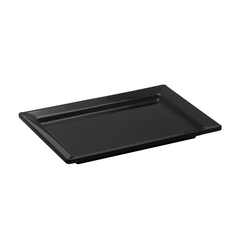 ถาดเหลี่ยมเมลามีน 11.75 นิ้ว SUPERWARE CATERING สีดำ