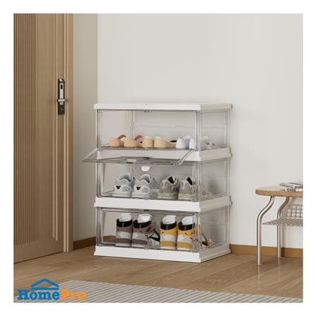 กล่องรองเท้า 3 ช่อง STACKO KLEAR 52.7X34.8X67.51 ซม. สีใส_6