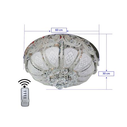 ไฟถาด LED NEOLIGHT 98537-600 36 วัตต์ DAYLIGHT/COOL WHITE/WARM WHITE สีขาว/เงิน 1 หัว_6