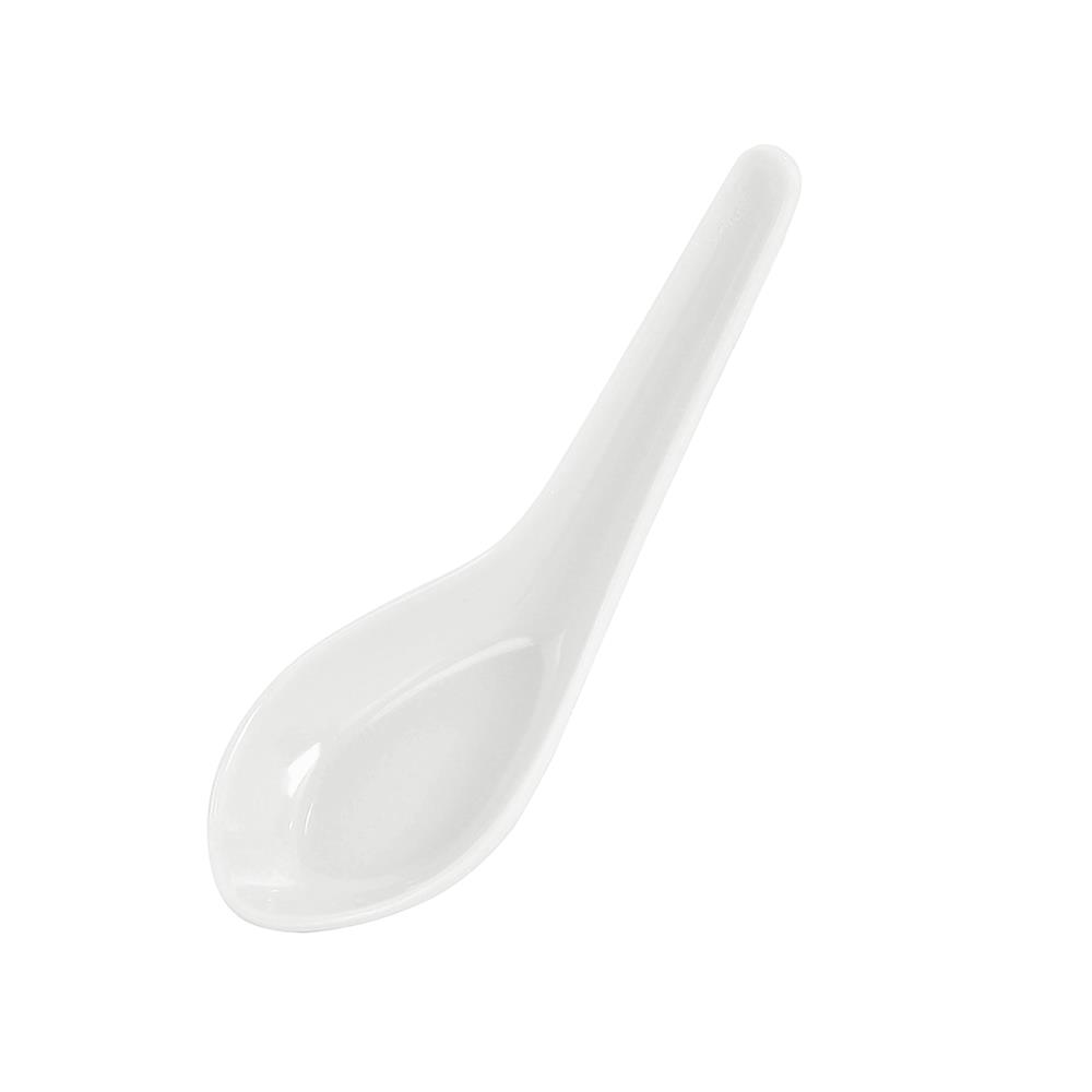 ช้อนจีนเมลามีน VANDA CLASSIC สีครีมขาว