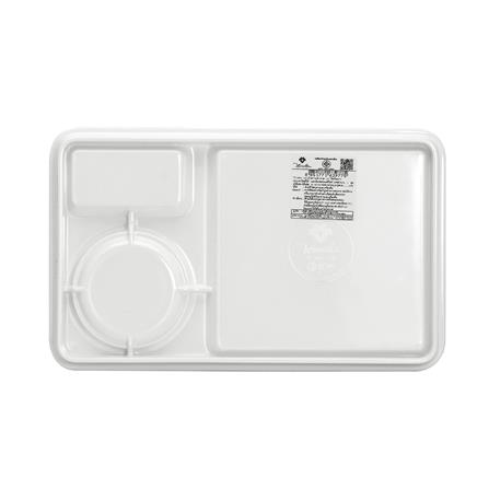 ถ้วยกาแฟและถาดเมลามีน 300 มล. VANDA CLASSIC สีครีมขาว_3