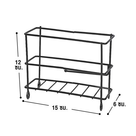 ที่วางที่ตักทรายแมว PETUS สีดำ_3