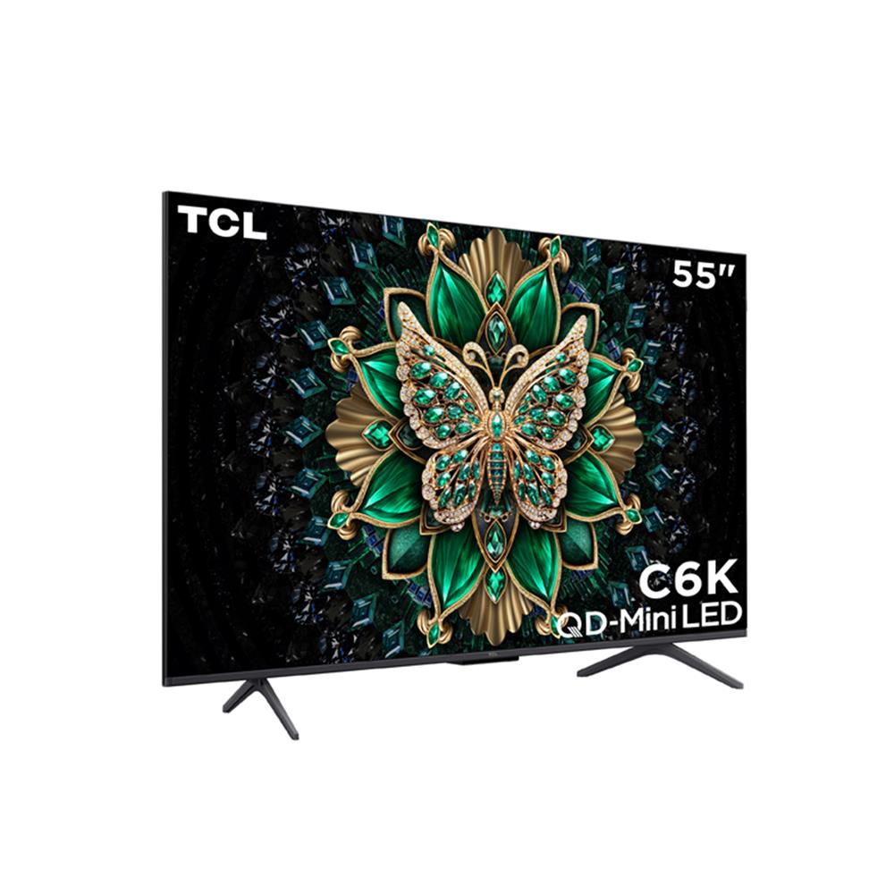 ทีวีคิวดี มินิแอลอีดี 55 นิ้ว TCL (4K, LED, GOOGLE TV) 55C6K