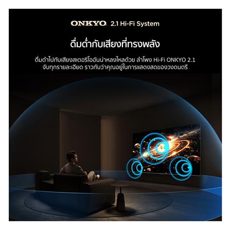 ทีวีคิวดี มินิแอลอีดี 55 นิ้ว TCL (4K, LED, GOOGLE TV) 55C6K_9