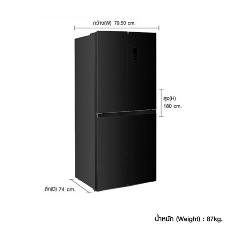 ตู้เย็น MULTI DOOR BEKO GNO46624HFSK 16.5 คิว สีเทาเข้ม