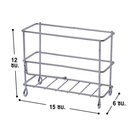 ที่วางที่ตักทรายแมว PETUS สีเงิน_3
