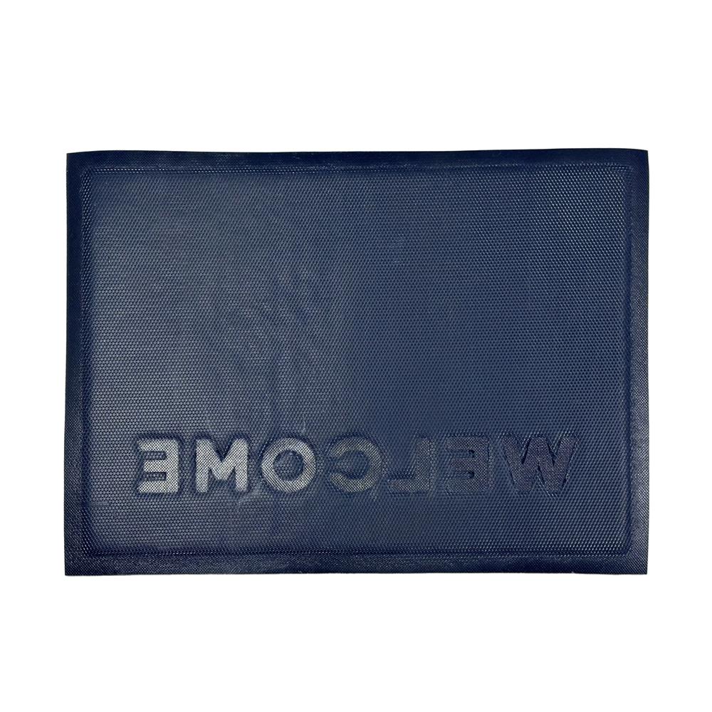 พรมเช็ดเท้าดักฝุ่น HOME LIVING STYLE W.NEO 50X70 ซม. สีน้ำเงิน