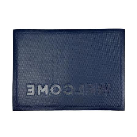 พรมเช็ดเท้าดักฝุ่น HOME LIVING STYLE W.NEO 50X70 ซม. สีน้ำเงิน_1